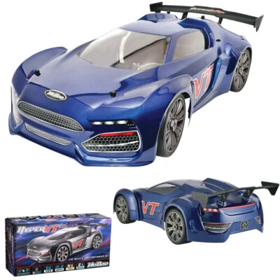 NEW HoBao Hyper VTE 1/8 Blue Brushless Car Electric RTR W/150 ESC - Image 1 of 4