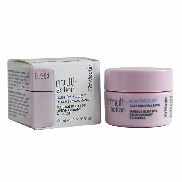 Máscara de renovación de arcilla de rescate azul multiacción StriVectin 19,7 g/0,69 OZ tamaño de viaje Foto 1 de 1