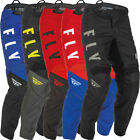 Fly Racing Motorcycle Pants F-16 with Mesh Comfort Lining and Stretch Preformed