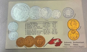 Ansichtskarten mit Münzmotiven Schweiz ungelaufen 31179 - Bild 1 von 1