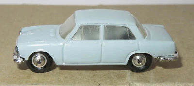 An Old Made France 1964 Micro Norev HO 1/87 Simca 1500 1963/1966 Gray Blue #529 - Image 1 of 4