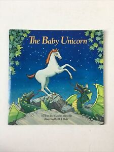Vtg The Baby Unicorn Paperback Book Jean & Claudio Marzollo 1987 Rare