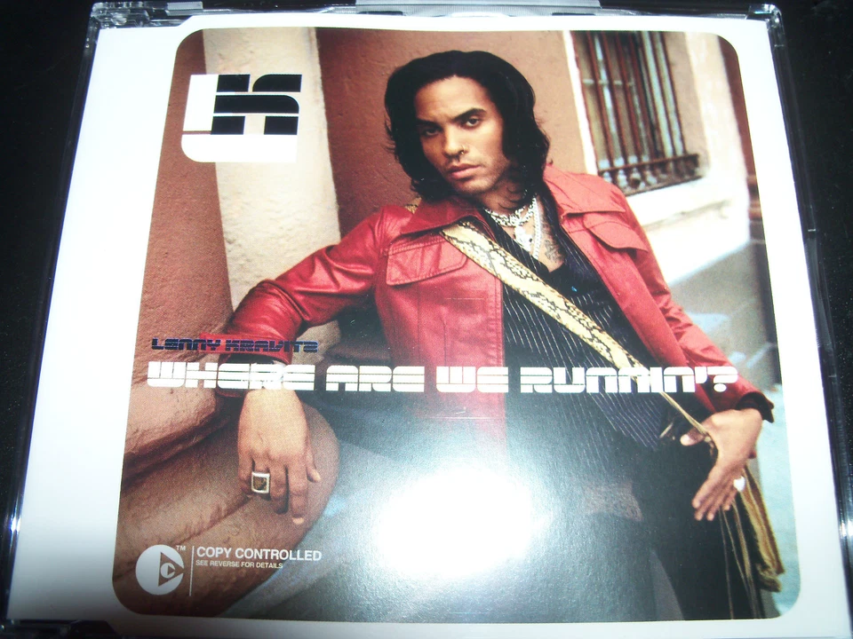 Lenny Kravitz Why Are We Runnin’ Australian CD Single - Like New Foto 1 de 1