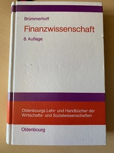 Finanzwissenschaft von Dieter Brümmerhoff | Buch | Zustand gut - Bild 1 von 12