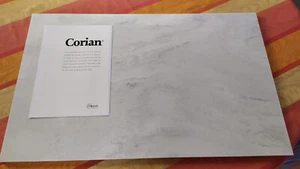 DuPont Corian Schneidbrett / Servierplatte Marmoroptik "Carrara-Lino" - Bild 1 von 2