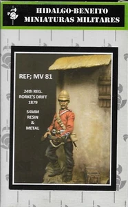 Beneito Private 24th Foot Rorke's Drift (1) Zulu War 1879 54mm Unpainted kit - Picture 1 of 1
