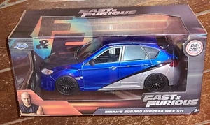 Jada Fast & Furious: BRIAN'S SUBARU IMPREZA WRX STI Die Cast 1:24 Scale - #99514 - Picture 1 of 4