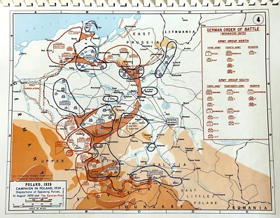 West Point Military History Series Atlas Second World War Europe & Mediterranean - Image 1 of 4