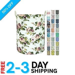 Versatile Waterproof Laundry Basket - 50L Collapsible Hamper for Kids & Nursery - Picture 1 of 6
