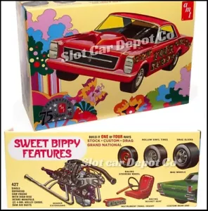 1/25 Scale Model Kit 1966 Ford Galaxie 500 "Sweet Bippy" by AMT -Skill 2 AMT1393 - Picture 1 of 7