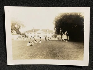 Mount Vernon Virginia VA George Washington Home 1944 Antique Snapshot Photo - Picture 1 of 2