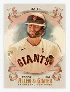 2021 topps Allen & Ginter Joey Bart card# 95 giants rookie rc - Picture 1 of 2