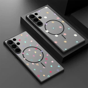 Stoßfeste magnetische Handyhülle für Samsung S25 S24 Ultra S23 S22 S21 S20 FE Cover - Bild 1 von 19