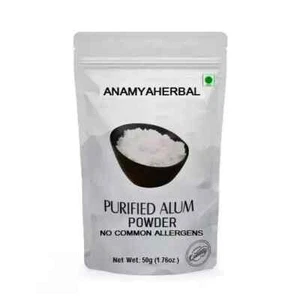 Pure Alum Powder Phitakari Skin Tightening Natural Antiseptic Deodorant 50gm - Picture 1 of 7