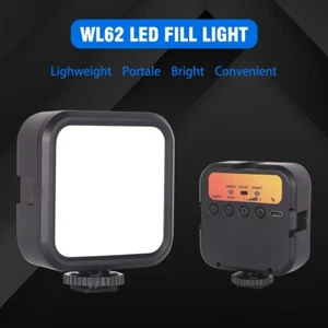 2000mAh LED Video Light Bi-color Fill Light Dimmable Lamp For Vlog DSLR Camera - Picture 1 of 12