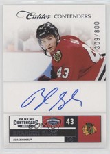 2011-12 Panini Playoff Contenders Calder /800 Brandon Saad #206 Rookie Auto RC