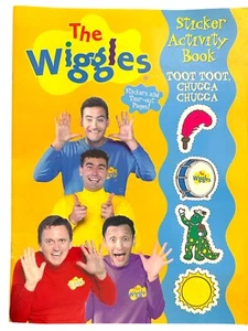 The Wiggles Sticker Activity Book Original Cast! Toot Toot, Chugga Chugga - Imagen 1 de 3
