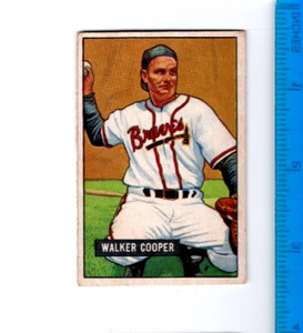 Bowman Walker Cooper Boston Braves 1951 #135 ⭐️💥🎯En muy buen estado - Imagen 1 de 2