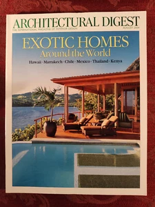 ARCHITECTURAL DIGEST August 2004 Exotic Homes Around the World Anthony Robbins - Picture 1 of 3