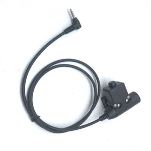 Wojskowy taktyczny zestaw słuchawkowy Z U94 U-94/A PTT 1 pin 3,5 mm do Yaesu Vertex VX-2R/3R - Zdjęcie 1 z 5