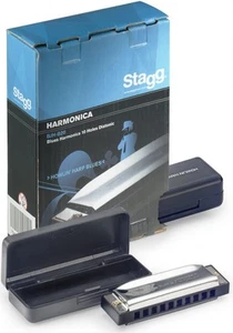Stagg BJH B20 Blues Harmonica, Key of A - Picture 1 of 1