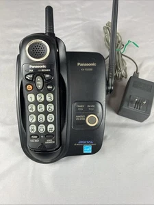 Panasonic KX-TG2302 2,4 GHz jednoliniowy telefon bezprzewodowy z niesprawdzonym - Zdjęcie 1 z 6
