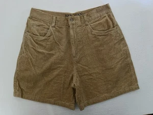 HEY MAN Vintage Shorts Men’s Size 38 Yellow Corduroy Shorts 6” Inseam - Picture 1 of 7