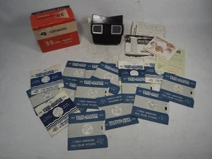 Boxed View Master 3D Dimension Viewer With USA New York, Florida, Canada Slides - Picture 1 of 11