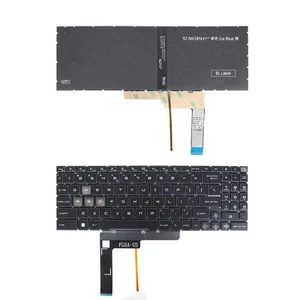 US Keyboard for MSI Sword 15 MS-1584 MS-17L1 MS-17L2 MS-17L4 MS-17L3 Backlit - Picture 1 of 5