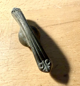 1929 1930 CHRYSLER PLYMOUTH QUARTER OPERA WINDOW CRANK HANDLE ORNATE 20S 30S VTG - Picture 1 of 5