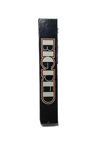 Parker Big Red Ball Pen Cream Color top button Black cap and white barrel.no ink - Picture 1 of 4
