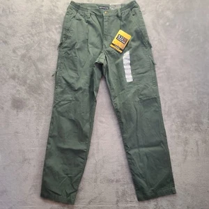 5.11 Pants Mens 32x34 Tactical Cargo Straight Leg Workwear Zippered Pockets - Picture 1 of 12