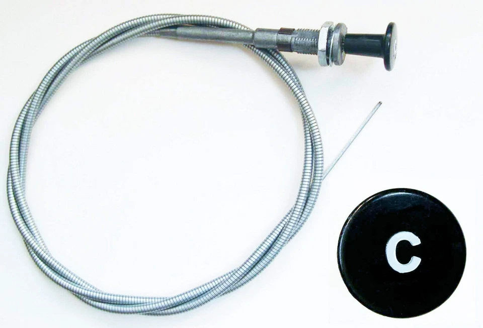 MGB and MGBGT / MGB GT Choke Cable, MG and BMC part; AHH6725 - Image 1 of 1