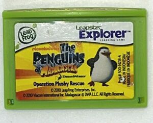 Leapfrog Explorer Game The Penguins Of Madagascar Leapster Learning Game LOOSE
