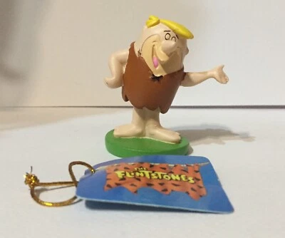 Barney Rubble Flintstones Figure 3 Resina Modellino NEW Antenati The Flinstones - Immagine 1 di 4