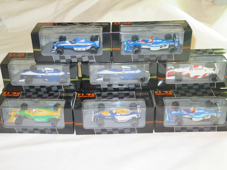 Onyx 1/43 Pressofuso 1990s Formula 1 F1 Auto Collezione Menta Selezione Scegli - Immagine 1 di 3