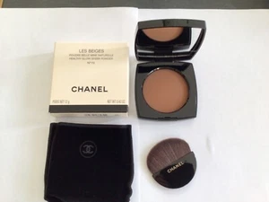 CHANEL Les Beiges Healthy Glow Sheer Powder Shade 70+ applicator  brush 12 gram - Picture 1 of 1