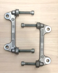 Audi TTRS 8J RS3 8p Cupra Brembo 4pot Caliper Brackets Adapters 20.9747.61 - Picture 1 of 4