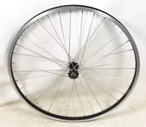Rueda delantera de bicicleta/bicicleta de liberación rápida de 26" - freno de llanta negro - Imagen 1 de 2