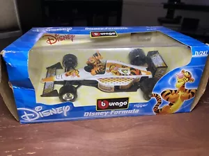 Burago Disney Formula 1 Die Cast Racing Car Tigger scale 1/24 - Picture 1 of 8