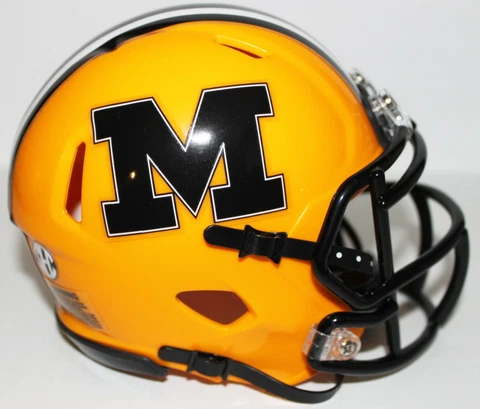 2021 Mizzou Missouri Tigers Custom Riddell Mini Helmet vs Southeast Missouri Cover