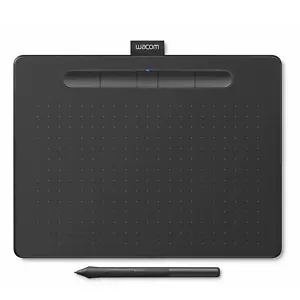 Wacom Intuos Wireless Graphics Tablet Medium Black, New - Picture 1 of 6