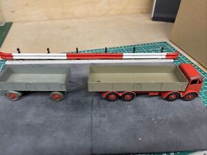 DINKY TOYS FODEN DIESEL 8-WHEEL WAGON & TRAILER IN EXCELLENT CONDITION