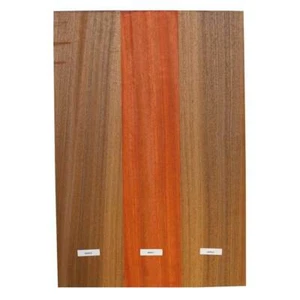 Sapele + Padauk Korpus Rohling 21x 14x 2-3 Stck. geklebtes Gitarrenbauerholz - kostenloser US-Versand - Bild 1 von 3