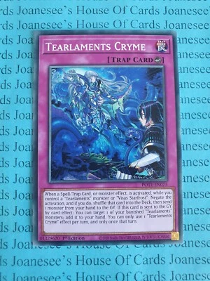 Tearlaments Cryme POTE-EN073 Yu-Gi-Oh Card 1st Edition New - Image 1 of 3