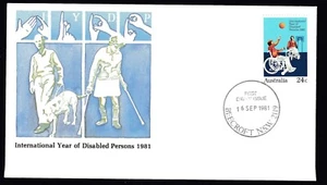 1981 INTERNATIONAL YEAR OF DIABLED PERSONS DECIMAL STAMP FIRST DAY COVER #2362 - Picture 1 of 1