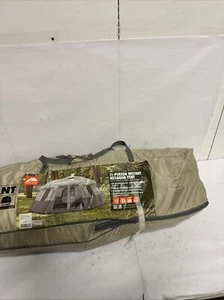 Ozark Trail 17' X 15' Person Instant Hexagon Cabin Tent Shaded Porch Sleeps 11 - Picture 1 of 4