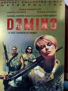 C12 Coffret métal steelbox 2 DVD DOMINO Keira KNIGHTLEY Mickey ROURKE - Photo 1/3