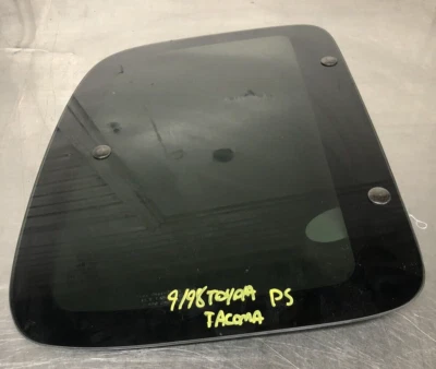 1995-2000 Toyota Tacoma Ext Cab RH Passenger Side 1/4 Vent Window Glass - Изображение 1 из 3