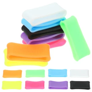 16 Pcs Skid Ring Professional Overgrip Protector Silicone Racket Rings - Picture 1 of 12